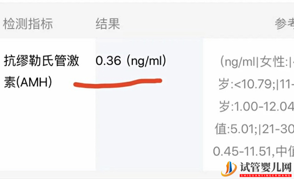 amh0.36很难自然怀孕